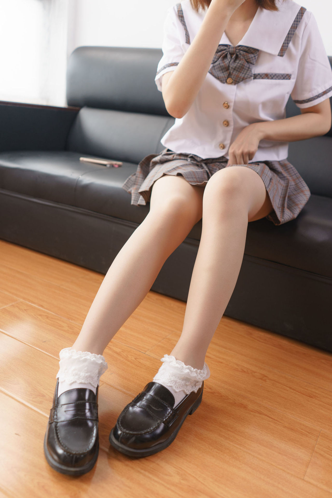 [森萝财团] BETA-025 校服肉丝少女 萝莉丝袜写真